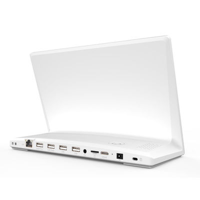 Tablet Android a forma di L da 8 pollici con schermo IPS touch per uso commerciale a parete