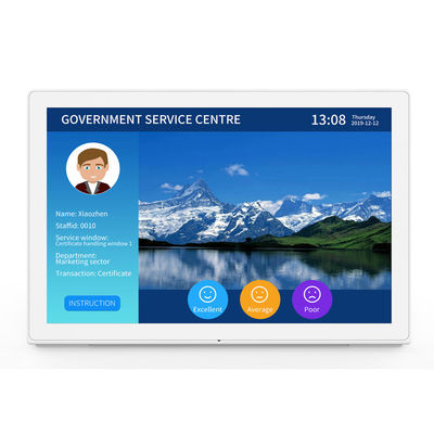 Tablet Android 10 pollici a forma di L da scrivania 1080p con PoE e HDMI per uso commerciale