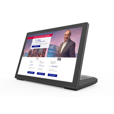 Tablet Android 10 pollici a forma di L da scrivania 1080p con PoE e HDMI per uso commerciale