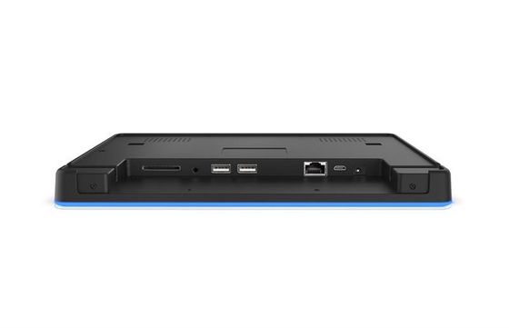 10.1Inch RK3288 NFC POE Tablet per conferenze a schermo sensoriale montato a parete con barra luminosa a LED