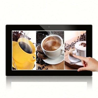Tablet Android da 24 pollici da parete con luminosità di 350 cd/m2 e supporto HDMI USB per Digital Signage