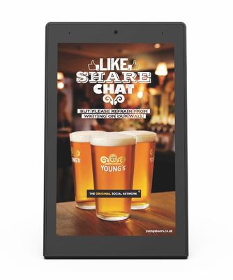 Tablet Android da 8 pollici di tipo L RK3399 CPU Touch Screen Tablet per Hotel Ristorante