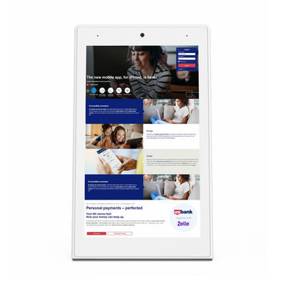 Tablet Android da 8 pollici di tipo L RK3399 CPU Touch Screen Tablet per Hotel Ristorante