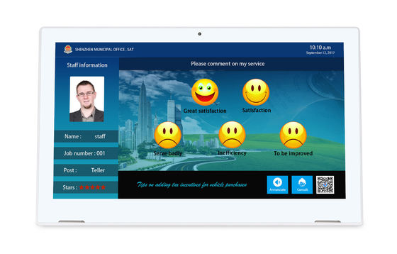 L forma 1920x1080 13,3 pollici Tablet Android tutto in uno con touchscreen WIFI RJ45