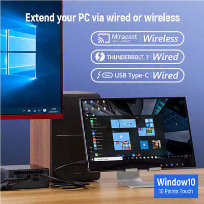 Monitor touchscreen IPS Full HD ultra-sottile da 15,6 pollici Hopestar per uso commerciale e industriale