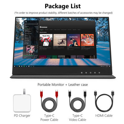 Monitor touchscreen IPS Full HD ultra-sottile da 15,6 pollici Hopestar per uso commerciale e industriale