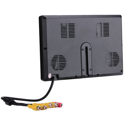 Monitor per auto LCD HD da 9 pollici con 4 ingressi video, ideale per autobus e camion