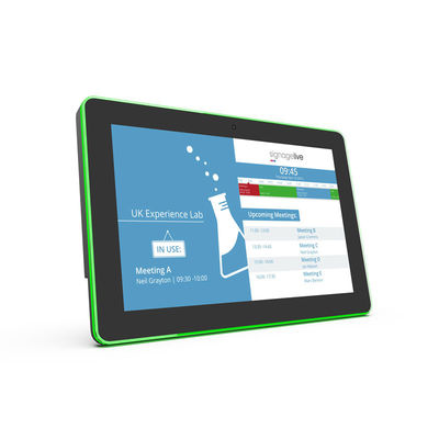Tablet PC Android da 10,1 pollici IPS alimentato da POE con RK3288 Quad Core per sale riunioni