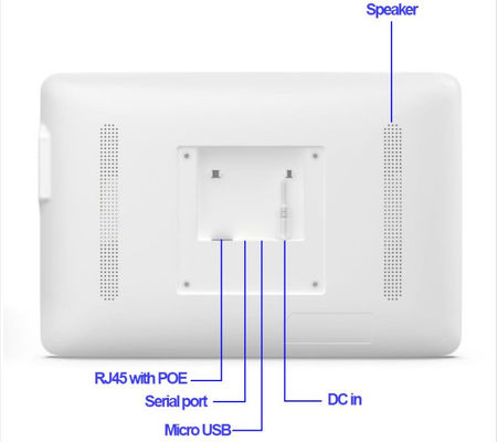 10.1-inch Android 8.1 Tablet PC medico con schermo IPS e gestione chiamata per uso ospedaliero