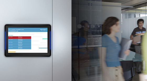 RK3288 Quad-Core 13.3" LCD Panel Android Tablet con alimentazione su Ethernet (POE) per uso industriale