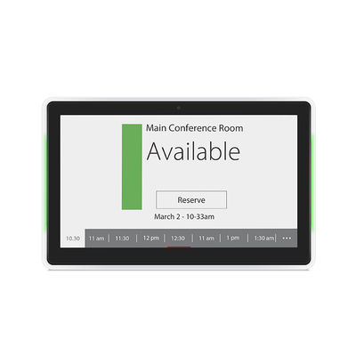 Tablet PC Android RK3399 da 10,1 pollici montato a parete POE NFC Touch Screen Tablet per conferenze con luce su entrambi i lati
