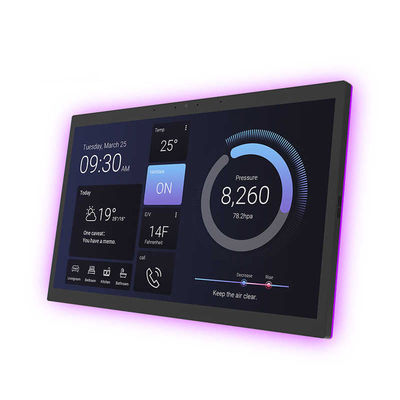 qualità  Oem Odm Smart Home 10.1Inch RK3288 Tablet Wall Mount Nfc Poe Android Tablet With Led Light fabbrica