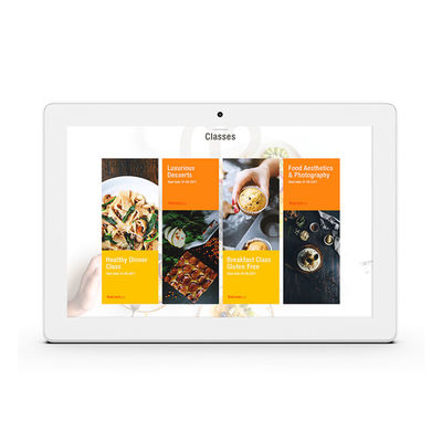 qualità  10 Inch 4G SIM Slot Wall Mount POE Meeting Room PC Android RK3288  USB OTG fabbrica