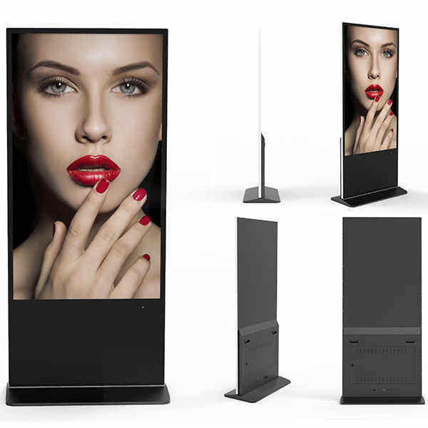 Macchina pubblicitaria interattiva multi-touch da 32 pollici con display HD 1080P/4K e supporto per Android/Win