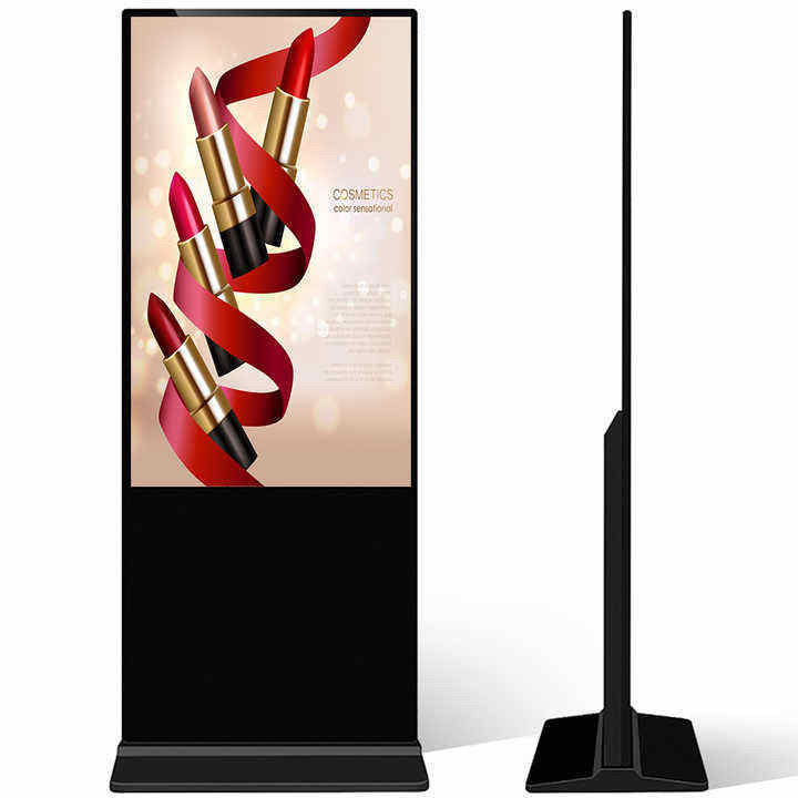 75 pollici Verticale AD Chiosco LCD Display pubblicitario Android Touch Screen Totem a terra