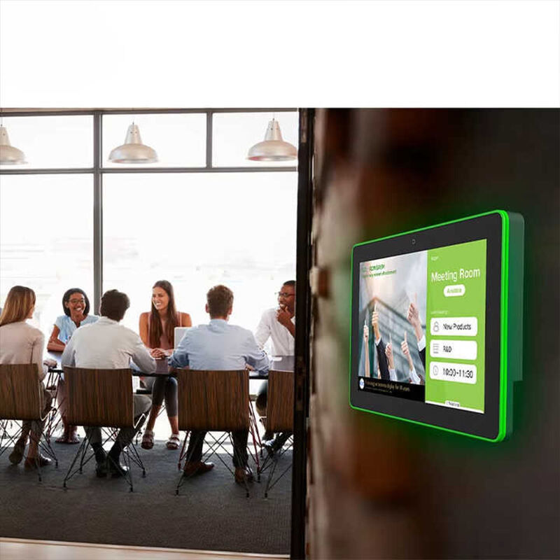 10.1 Inch Smart Home Tablet con CPU RK3566 e quattro lati LED Light Bar - Screen di controllo Android montato a parete