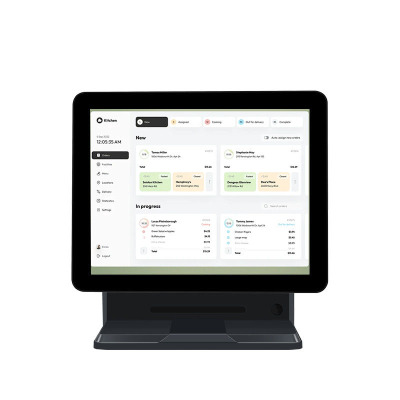 15.6 Inch N2840 POS Machine Touch Screen POS Terminal per negozi al dettaglio e ristoranti