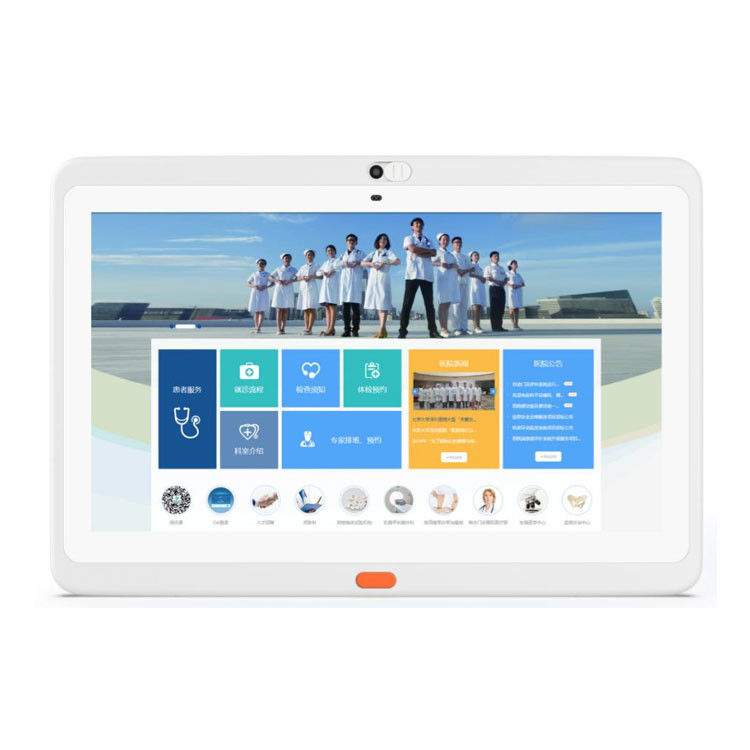 13.3 pollici FHD tablet medico PC UN bottone chiamata IPS POE RJ45 LAN Port