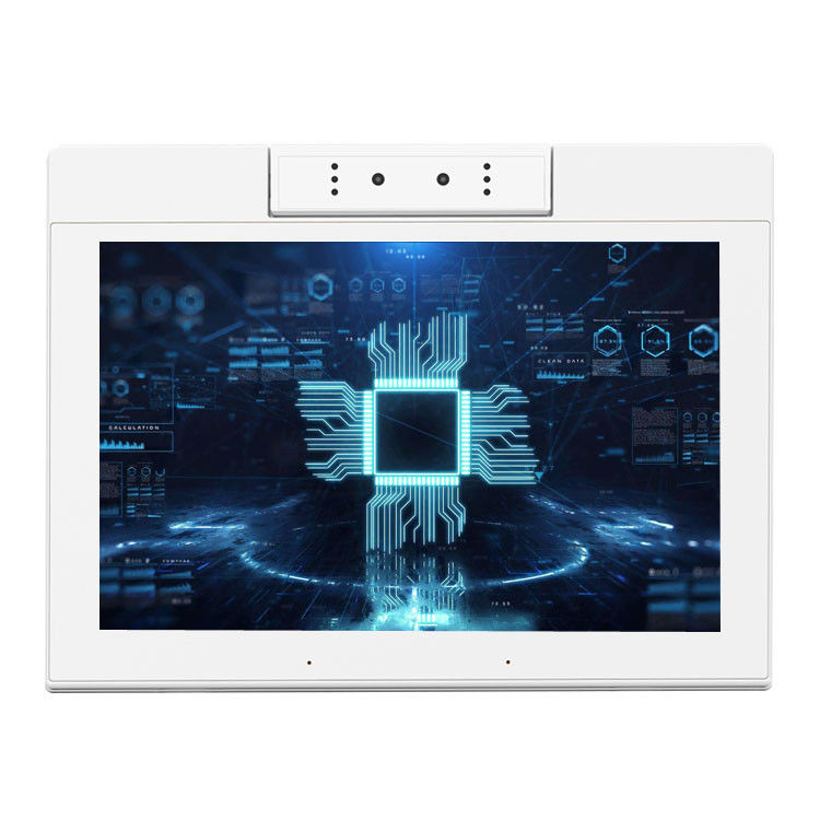 10.1 pollici a forma di L RK3566 POE NFC Android 11 Tablet Pc Desktop Tablet bianco per ordinare ristoranti con doppia fotocamera