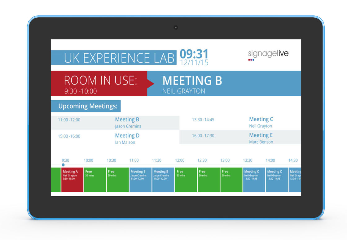 RK3288 Quad-Core Android Tablet con 10-Point Capacitive Touch e LED Light Bar per uso industriale