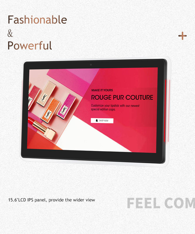 RK3288 Quad-Core 13.3" LCD Panel Android Tablet con alimentazione su Ethernet (POE) per uso industriale