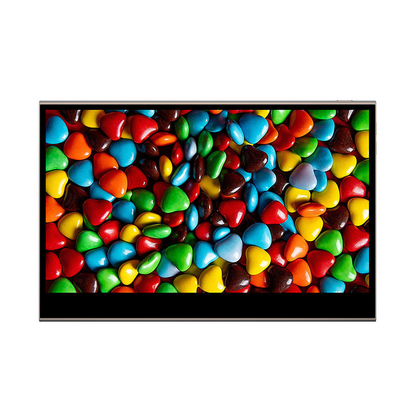 Monitor portatile touchscreen da 15,6 pollici alimentato a batteria per aziende e integrazione di sistemi