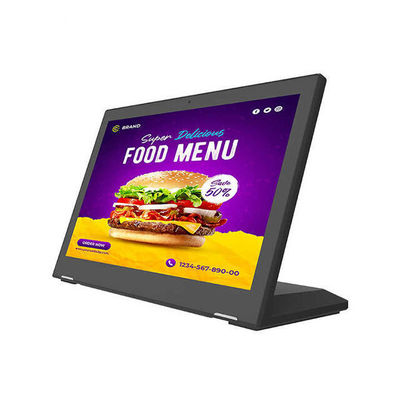 Self-Service RK3566 Processor Tablet per ordinare ristoranti 13.3 pollici POE NFC RGB LED Light Bar 5MP Fotocamera Android 11